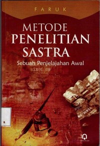 Metode Penelitian Sastra