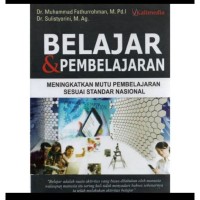 Belajar dan Pembelajaran